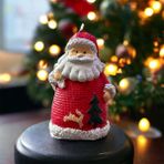 SANTA CLAUS CANDLE VIP KALİTE YILBAŞI MUMU NOEL BABA MUMU GERÇEK MUM NOEL BABALI MUM YILBAŞI SÜSLERİ