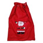 SANTA CLAUS GİFT SACK 70X50 CM NOEL BABA HEDİYE ÇUVALI BÜYÜK BOY NOEL BABA ÇUVALI YILBAŞI SÜSLERİ
