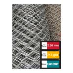 Santas 2.50mm Kalınlık 7x7 Göz (1,5mt -20mt ) Galvanizli Helezon Bahçe Çit Tel Örgü