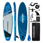 Santasup 320 Cm X 81 Cm X 15 Cm Şişme Paddle Board – Şişme Sup Board 195 Kg Taşıma Kapasiteli Aile & Yoga Sup Şişme Sörf Tahtası