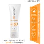 SANTE BEAUTY Anti Blemish Spf 50 Yüksek Korumalı Leke Karşıtı Yüz Vücut Su Bazlı Güneş Kremi 75 ml