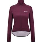 Santini Nebula Windbreaker Kadın Rüzgarlık Ceket SP332L75NEBUL - Bordo