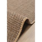 Santiva Home Bej Kahve Naturel Sisal Jüt Hasır Halı Yıkanabilir Kaymaz Taban Dokuma Makine Tozumaz