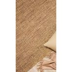 Santiva Home Naturel Sisal Jüt Bej Hasır Halı Yıkanabilir Kaymaz Taban Salon Halısı Yolluk - 80 x 300 cm - Açık Bej