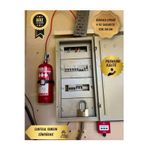 Santral 2 Kg FM 200 Gazlı Pano Yangın Söndürme Sistemi – Elektrik Panolarınız İçin %100 Otomatik Yangın Tüpü