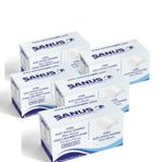 Sanus 4 Katlı 7 5 X 7 5 Steril Spanç Kompres 5 Kutu 500 Adet