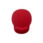 Sanus Bilek Destekli Memory Foam Kaymaz Taban Mouse Pad Kırmızı K004