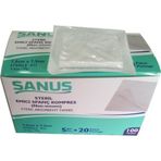 Sanus Spanç Kompres Steril Emici 7.5Cm*7.5Cm 2Lü Paket 200 Adet