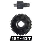 Şanzıman Dişlisi Modifiye 15T - 43T Pcx 2021 - 2024