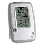 Sanzo TFA Elektronik Termometre THERMO Higrometre (pil dahil) gri-beyaz 305015