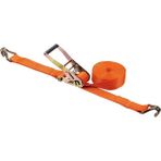 Sapanjet Spanzet Cırcırlı Yük Gerdirme Kiti / Turuncu 1.5" 6 mt