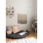SAPIEN HOME Çocuk Oyun ve Okuma Minderi, Pembe, 140x75x20 CM, Yumuşak Tekstil, Yer Minderi (antrasit)