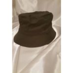 Şapka Bucket Şapka Balıkçı Kova Şapka Unisex Yuvarlak Şapka Haki