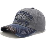 Şapka Market Original Black Gri Lacivert Beyzbol Şapka - Standart - Açık Gri - Lacivert