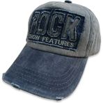 Şapka Market Rock Vintage Gri Lacivert Beyzbol Şapka - Standart - 275-Gri
