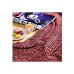 şapkadan Tv Polar Battaniye Kırmızı Süper Sıcak Rahat - Peluş Yumuşak 150x200