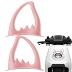 Şapkalar için Kedi Kulakları,Baret Kedi Kulakları - 2X Motosiklet Kedi Kulakları Şapka Dekorasyonu - Peel & Stick Yavru Kedi Kulak Aksesuarı, Yapışkanlı Kayak Şapkası Kornaları, Kayak Şapkası için Baş