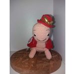 Şapkalı Sevimli Tosbik Amigurumi Organik Oyuncak