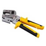 Saplama Kıvırma Pensesi, Tek El Saplama Sıkma Punch Kilit Crimper Salma Forseps Sabitleme Aracı, Alçı Salma Panosu Alçıpan Dekorasyon Projeleri için(1 ADET Omurga Pensesi)