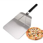 Saplı ev tipi tekerlekli bıçak paslanmaz çelik pizza küreği büyük kullanımı kolay pizza transferi 430 malzeme (karton)