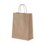 Saplı Kraft Kağıt Çanta 19X8X24 cm - 25 Adet - Standart