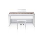 SAPPHIRE Jwin Sapphire SDP-214 Çekiç Aksiyonlu 88 Tuşlu Dijital Piyano + Tabure - Beyaz