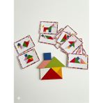 Sapphire Onlinestore Eğlenceli Tangram Zeka Oyunu 24 Farklı Nesne Yaratıcı Eğitici Oyuncak - Yok - Çok Renkli