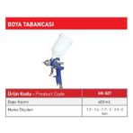 Sappower Üstten Depo Profosyonel Boya Tabancası 1.3 Meme 1.3 mm