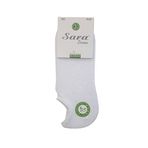 SARA DONNA Sara Donna 3 Çift Karışık Renk Dikişsiz Bambu Sneaker Görünmez Çorap Çok Renkli 36-40