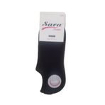 SARA DONNA Sara Donna 6 Çift Siyah Renk Dikişsiz Sneaker Görünmez Çorap Siyah 36-40