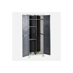 Saraçoğlu Toomax Bahçe Dolabı Balkon Dolabı Banyo Dolabı 173x65x38 Cm