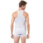 Saran Erkek %100 Pamuk Rambo Sporcu Atlet 3010 - 6 Adet Beyaz L