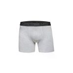 Saran Erkek Likralı Pamuklu Boxer 3103 - 6 Adet Gri S