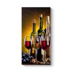 Şarap Bardakları Tablosu 60 x 120