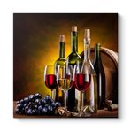 Şarap Bardakları Tablosu 80 x 80