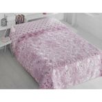 Sarar Battaniye Çift Kişilik Kabartmalı 4,5 kg 200*240 cm - 200 x 240 cm - Pembe