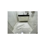 Sarar Peluş Banyo Paspası Takımı 2'li Küçük Boy Jel Kaymaz Taban Post 80x50 - 50x40 - Beyaz SARARPAS1123