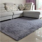 Sarar Post Peluş Antrasit Kaymaz Taban Kesme 80x220 cm Yolluk