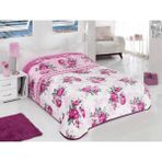 Sarar Tek Kişilik Polyester 160 x 220 cm Pembe Battaniye