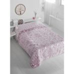 Sarar Viyola Polyester Tek Kişilik Battaniye - Mor - 160 x 220 cm