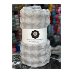 Sarar Yeni Nesil Bubble Peluş Koltuk Örtüsü Pofuduk