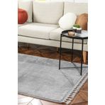 Saraz Halı Comfort Puffy Gri Peluş Halı