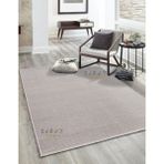 Saraz Halı Dizayn Şönil Dokuma Kayma Yapmaz Makinede Yıkanabilir Leke Tutmaz Kesme Bohem Kilim Krem - 160 x 230 cm