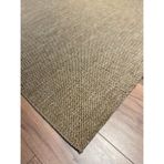 Saraz Halı SRZ-0604 Jüt Tabanlı Hasır Dokuma Örme Bohem Antialerjik Halı Kilim - 100 x 300 cm - Bej