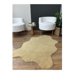 SARAZ HALI Tavşan Tüyü Post Peluş Ultra Yumuşak Post Puffy Cappuccino
