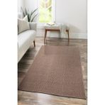 Saraz Halı Tm-01 Sisal Jut Hasır Model Tek Renk Dokuma Yıkanabilir Toz Vermez Halı Krem - Hasır - Krem - 120 x 300 cm