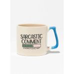 "sarcastic Comment Loading" Sarkazm Arkadaşa Sevgiliye Doğum Günü Hediye Mavi Kulplu Kupa Bardak