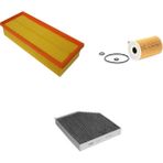 Sardes Filtre Seti Audi A4 2.0 Tdı 2009-2014 Cjca Cmfa Motor 3lü Hava + Yağ F. + Polen