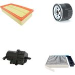 Sardes Filtre Seti Renault Clio Iıı 1.5 Dcı Dizel 2005-2011 4lü Hava + Yağ F. + Yakıt + Polen