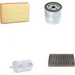 Sardes Filtre Seti Seat Leon 1.6 16V 1999-2006 Azd Bcb Motor 4lü Hava + Yağ F. + Yakıt + Polen